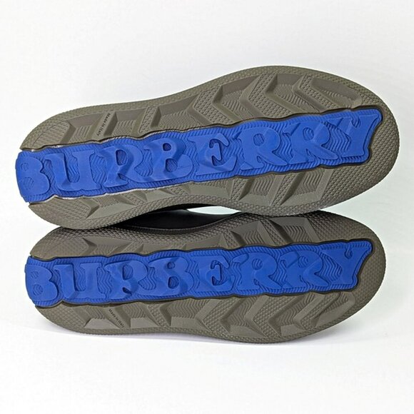 Burberry Men's Terrace Low Top Leather Sneakers in Loch Size 41 (MSRP $820) - Picture 9 of 12